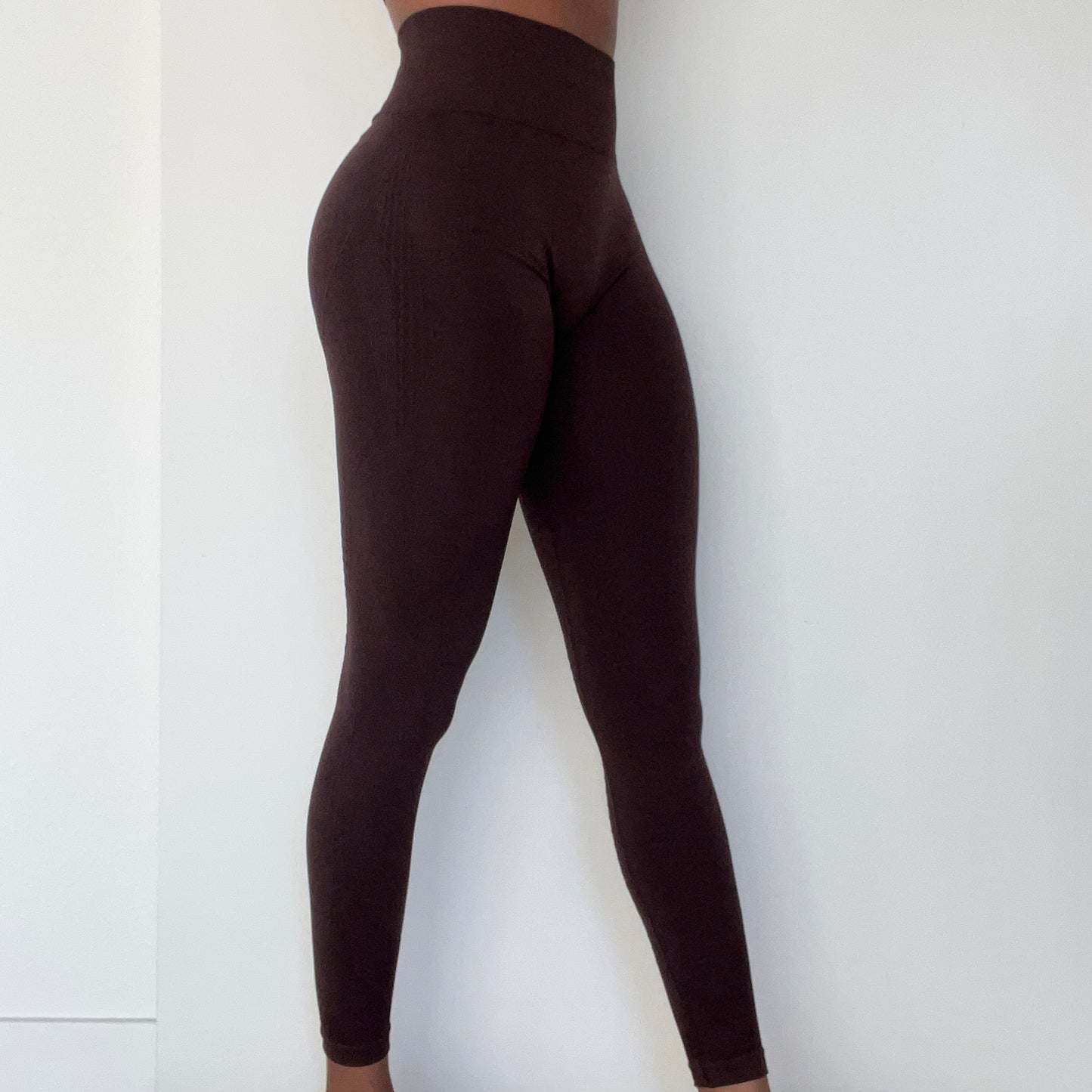 Dark Brown Leggings 2 Pc Set