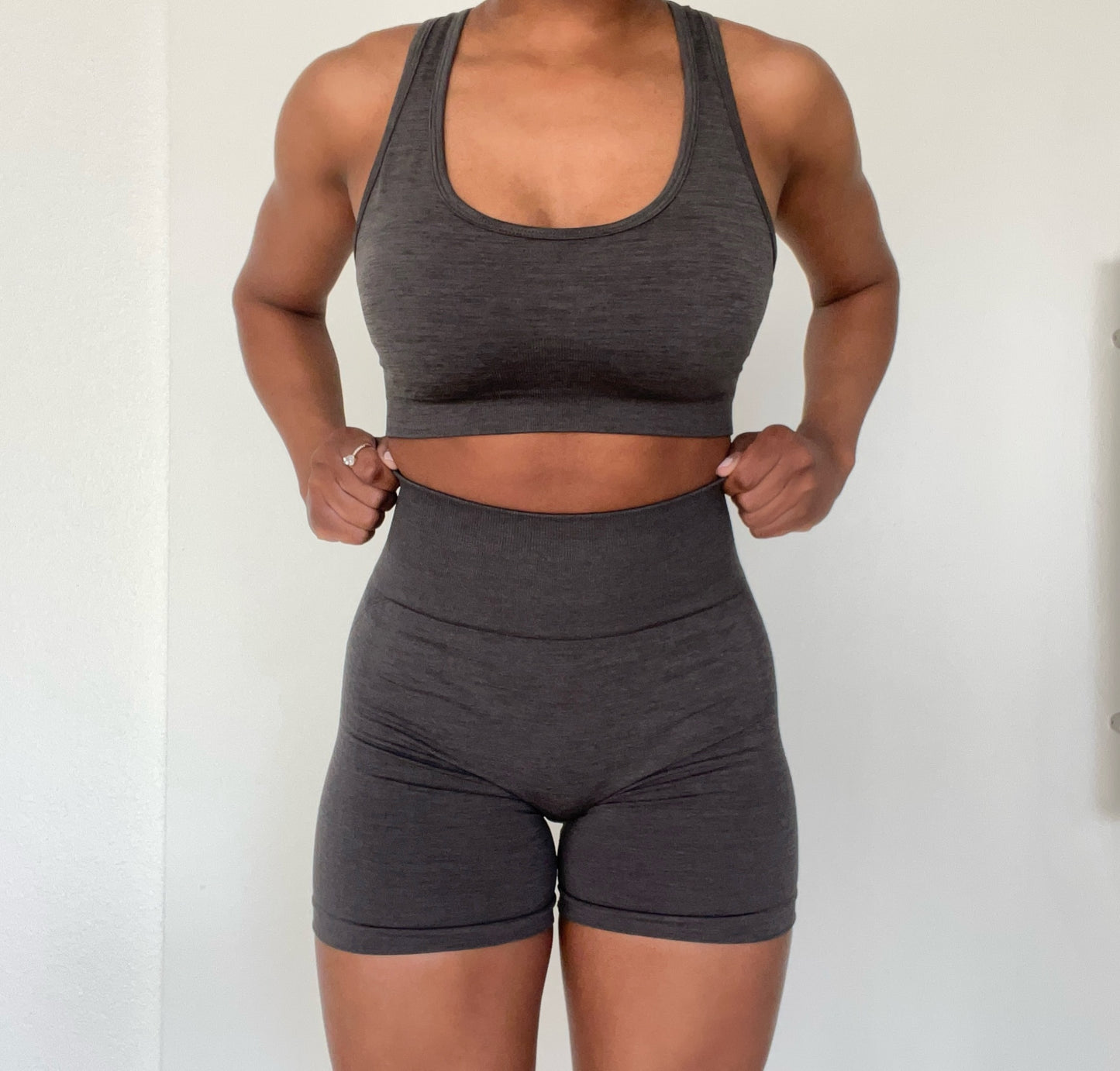 Everest Grey Shorts 2 Pc Set